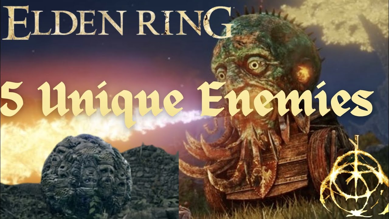 5 UNIQUE ENEMIES IN ELDEN RING!!