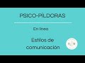 Estilos de comunicación