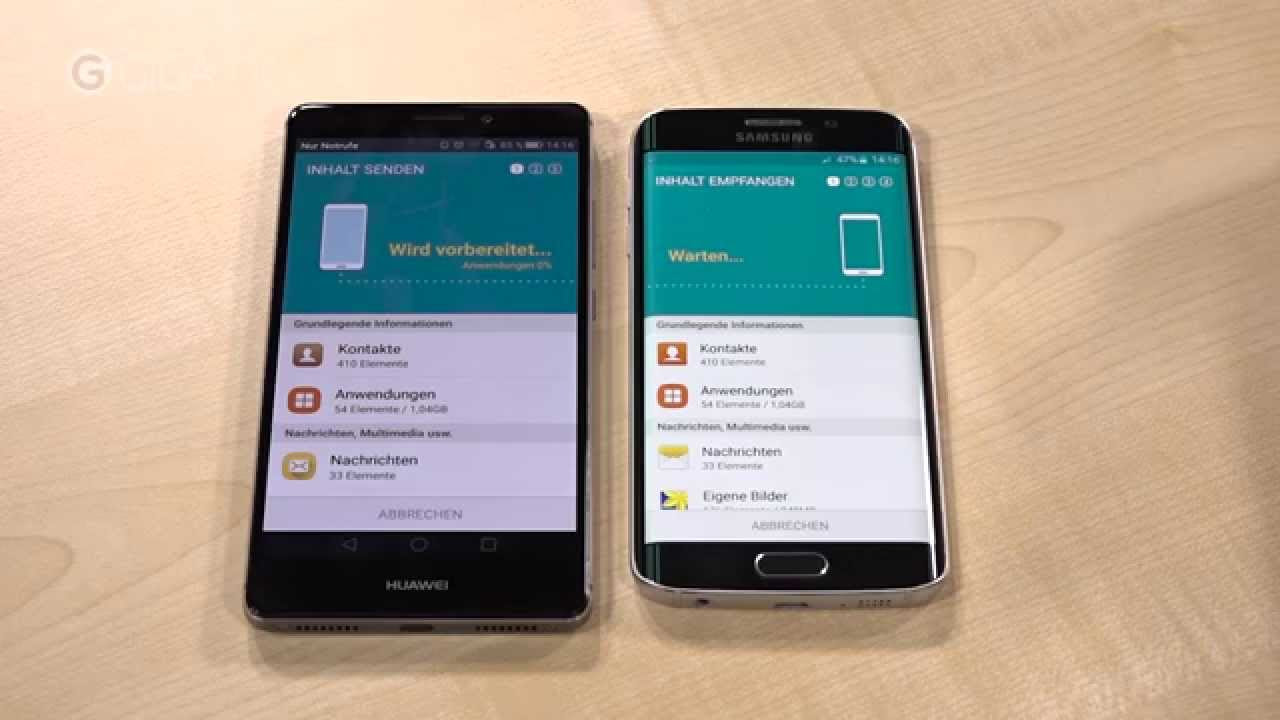 Update Samsung Galaxy S6 \u0026 Co. Tipp: Gerät einrichten und Daten übertragen mit Smart Switch - GIGA.DE