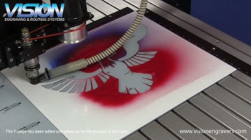 Reversed Engraved Sign Fast Forward Video