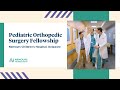 Pediatric Orthopedic Surgery Fellowship | Nemours Children's Hospital, Delaware