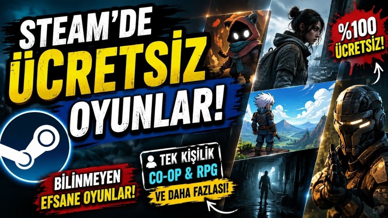 STEAM DE ÜCRETSİZ 40 OYUN Daha Önce Duymadığınız Oyunlar Ücretsiz Oyun Önerileri