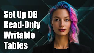 How To Set Up A Read-Only Database With Selectively Writable Tables