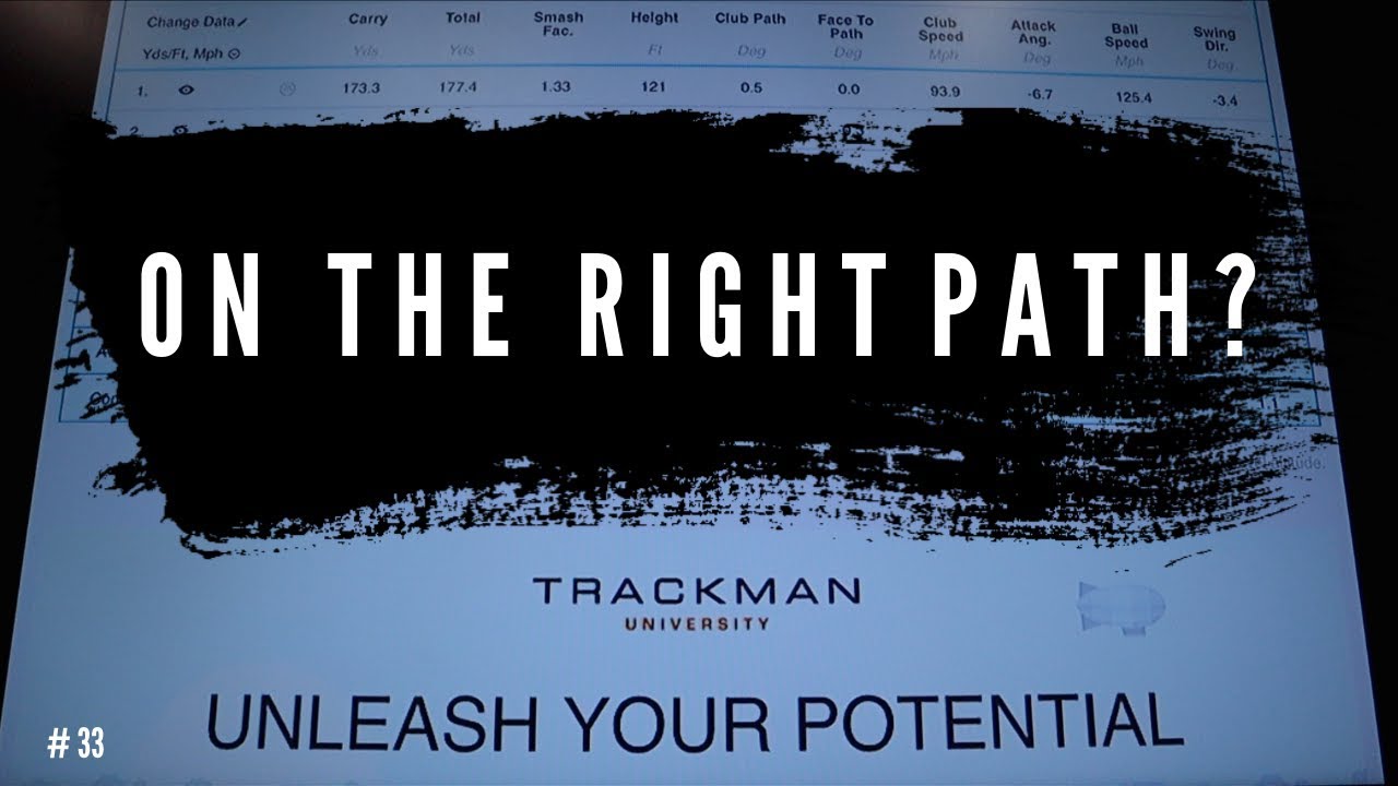 ON THE RIGHT PATH? | Looking At The Numbers On Trackman - YouTube