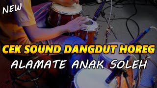 CR CEK SOUND DANGDUT ALAMATE ANAK SOLEH SHOLAWAT HOREG