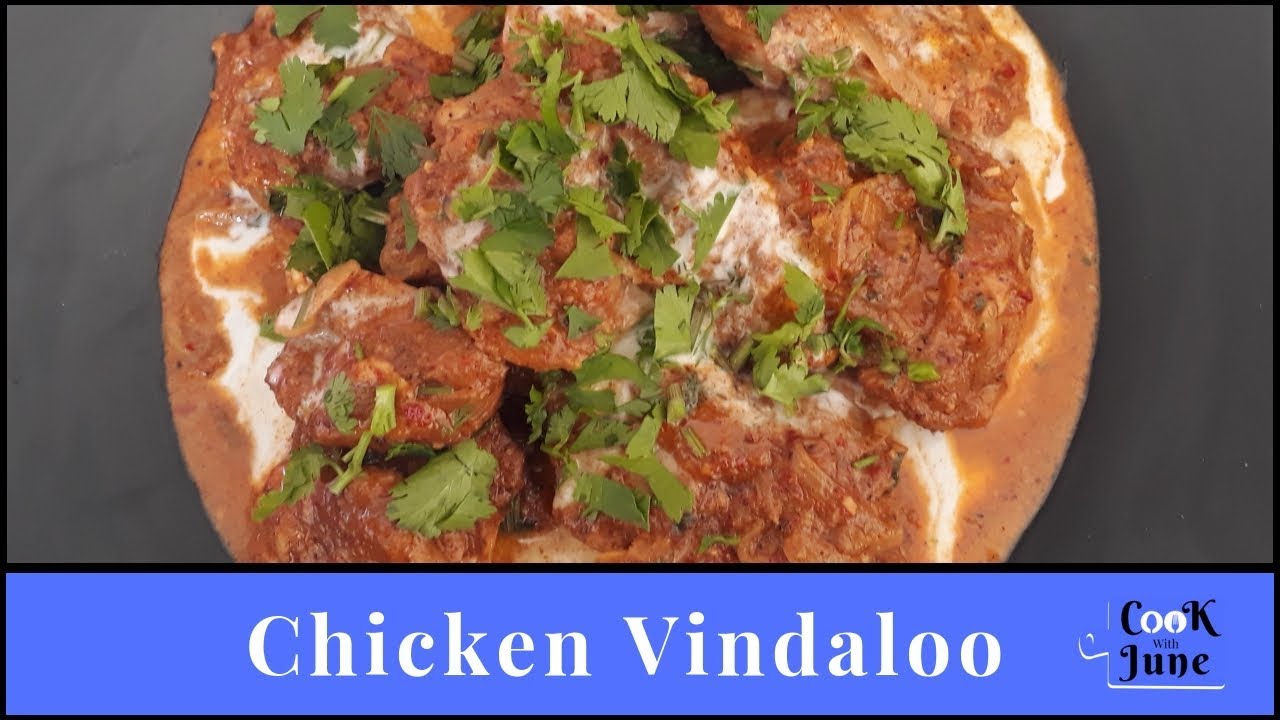 Easy Chicken Vindaloo Recipe - YouTube