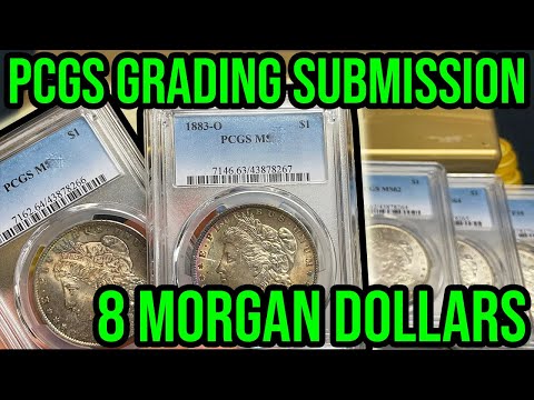 PCGS Morgan Silver Dollar Unboxing U0026 Grading Returns - Toners, Winners, U0026 Failures