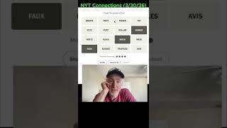 Celebrity NYT Connections No. 1023 [March 30, 2026] Profile