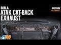 1999-2001 Mustang GT, Bullitt &amp; Mach 1 Borla ATAK Cat-Back Exhaust Sound Clip &amp; Install