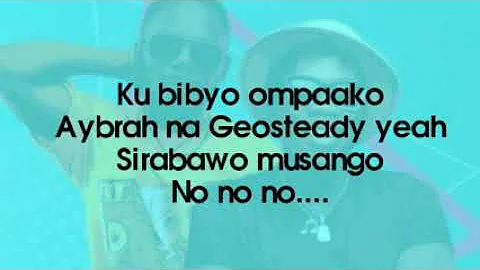 Ompaako by Aybrah and Geosteady 2020 Lyrics Video