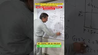 CNC/VMC ABSOLUTE &amp; INCREMENTAL PROGRAMMING EXPLAINED BY GOPAL SIR #cnc #vmc #shorts #machine