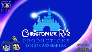 Christopher Ruiz Production logo (2026 - Current) | Rebranding | Christopher Ruiz 10th 