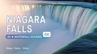 Download Lagu The Most Peaceful, Relaxing Waterfall In The World? 4K Niagara Falls (Horseshoe Falls) MP3