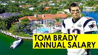 Information Tom Brady Annual Salary... Update