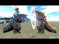 Godzilla vs godzilla in frankilin city 🏙️ Indian bike driving 3d#viral #godzilla #franklin #fight