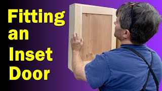 Furniture Making Techniques  How to Fit an Inset Door
