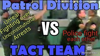 CHICAGO OFFICERS FIGHT EACH OTHER OVER UNCONSTITUTIONAL ARRESTS DPN BREAKS STORY!