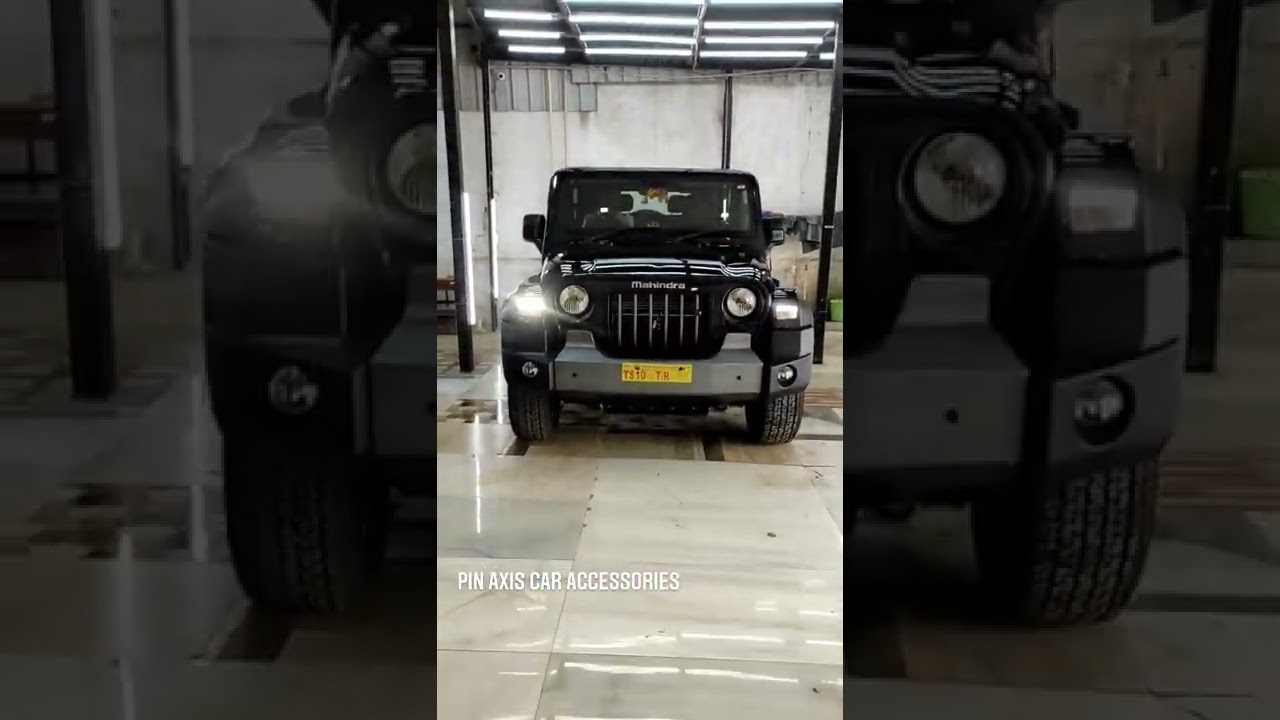 Mahindra Thar 2022 Protected With Paint Protection Film 📞:9666162471 🌐www.pinaxis.in ...
