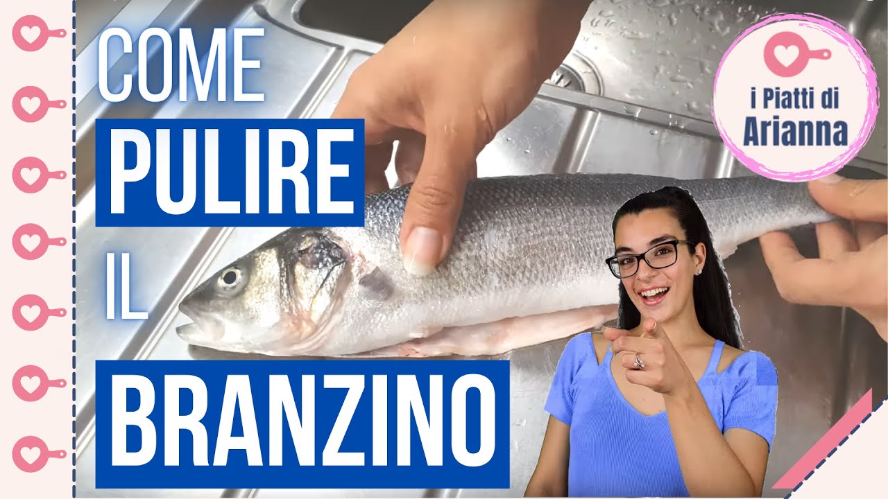 Come pulire il Branzino - YouTube