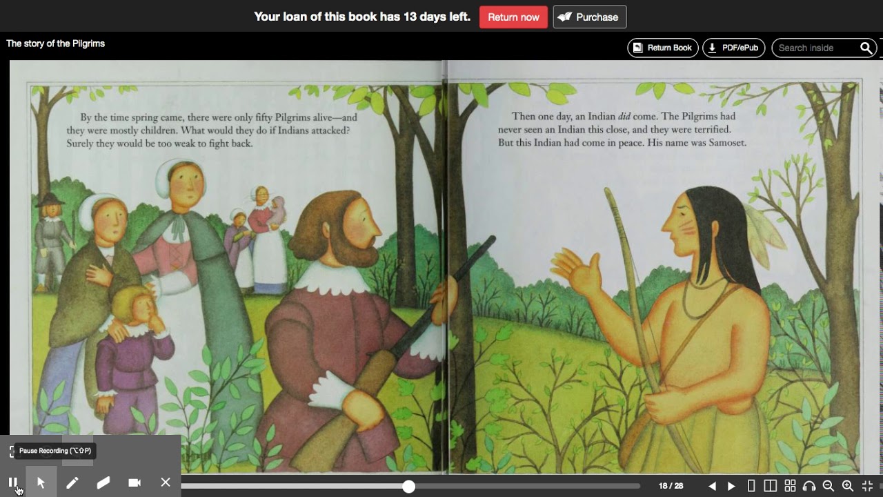The Story of the Pilgrims by Katharine Ross - YouTube