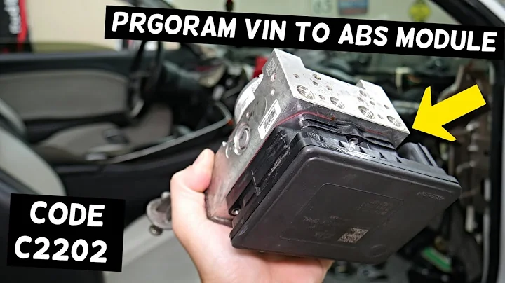 So programmieren Sie die VIN-Nummer im ABS-Modul von Dodge, Jeep und Chrysler