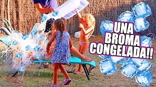 BROMA A MI NOVIA HELADA ICE BATH - Itarte Vlogs