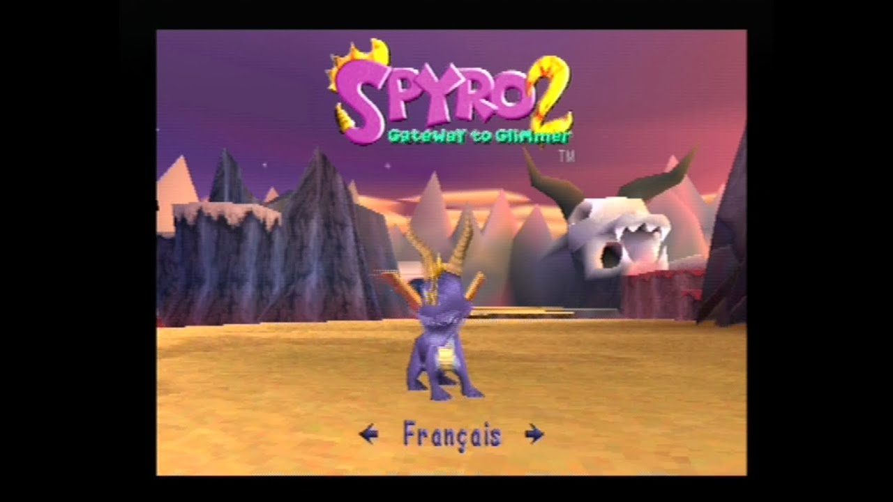 Jeu Spyro 2: Gateway To Glimmer Pour PlayStation 1 (1999) - Version PAL Complète