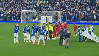 "It's the Grand Old Team" "Sprint of the Blues" Z cars Entrace Merseyside Derby ("Everton forever")