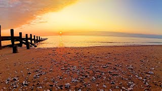 Soothing Reflections: Pathway to Mental Peace - Sunset