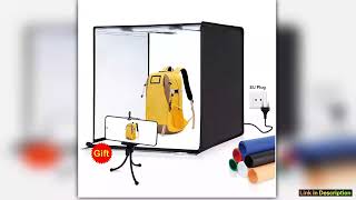 PULUZ 60cm Photo Studio Box Portable Light Soft Box LED 5500K White Light Dimmable 36W Photography screenshot 3