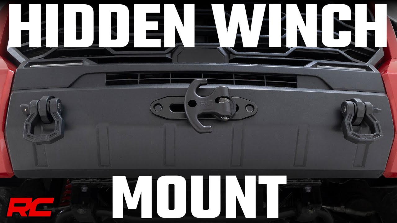 Toyota Tundra Hidden Winch Mount - YouTube