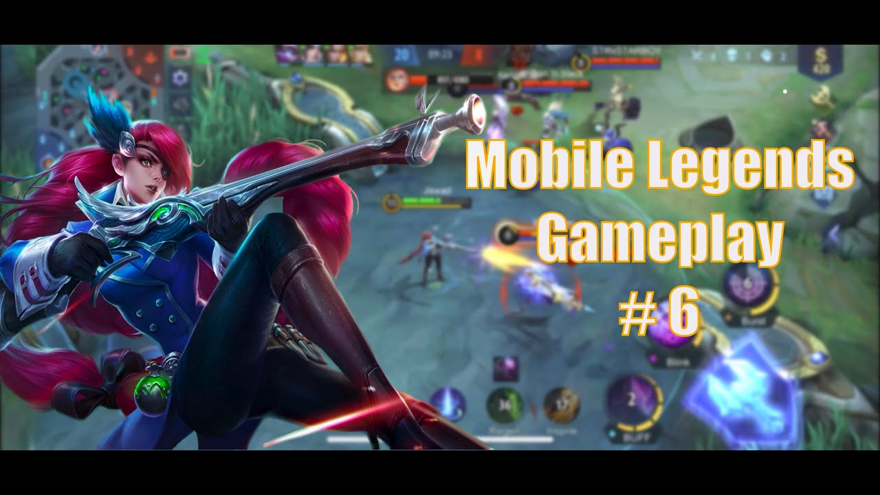 Mobile legends gameplay part 6 | Lesley | Fast level up ? - YouTube