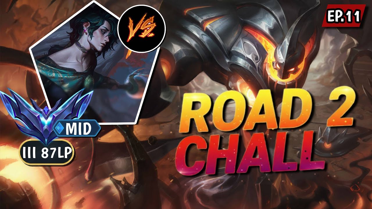 J'EXPLOSE CE CHALLENGER DANS UN COUNTER MATCHUP ! Zac Mid vs Hwei ROAD2CHALL ep11