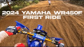 2024 YAMAHA WR450F  FIRST RIDE