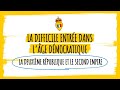 Lessentiel en 3 minutes   la difficile entre dans lge dmocratique