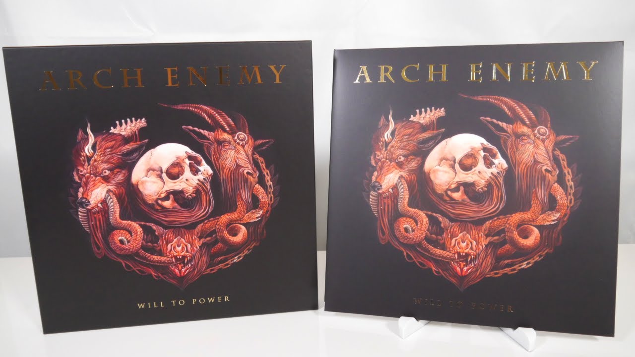 Arch Enemy - Will To Power Box Set Unboxing - YouTube