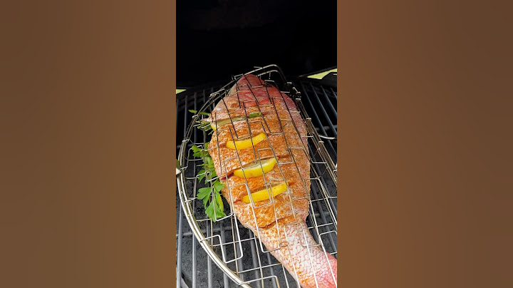 Red Snapper on the Big Green Egg #grilling #redsnapper #grilledseafood #grilledfishrecipe