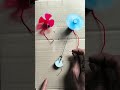 How to make a small cardboard DC motor fan #electricmotor #project #dcmotor