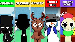 Incredibox Sprunksters Vs Sprunki Vs Abgerny Vs Fiddlebops Vs Dandys World New Mod
