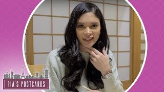 Pia Tries Sagas Live Squid Sashimi For The First Time