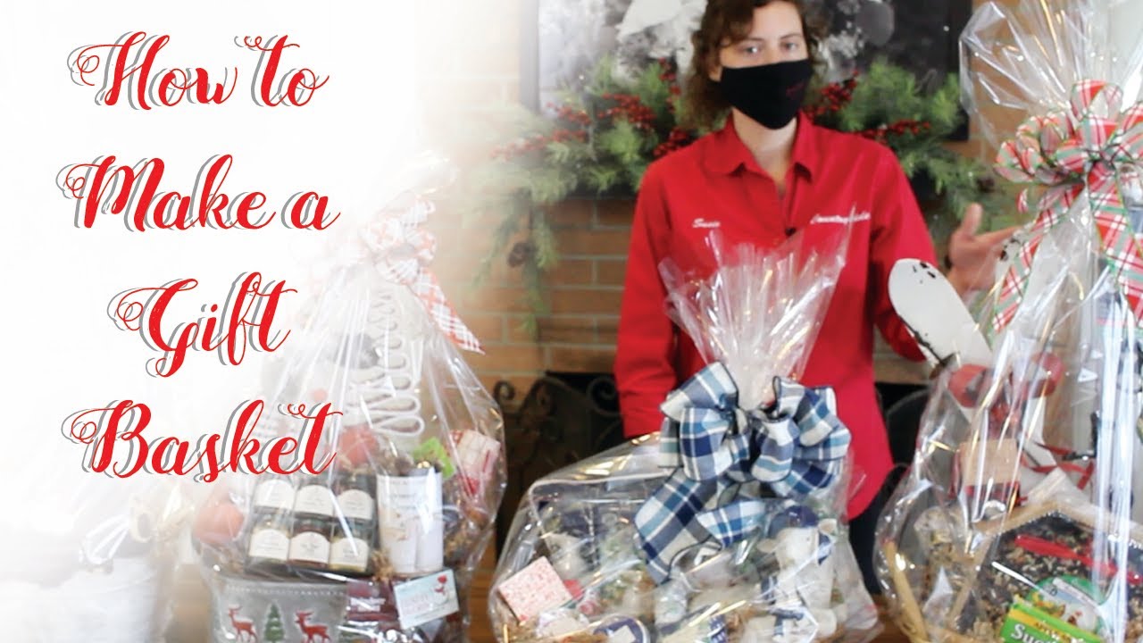 How to Make a Gift Basket YouTube