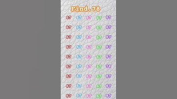 Find 78 Odd Number 🎯👑 #upsc #yt #trending #maths #viral #riddles #gk #ias #shorts #ytshorts#facts