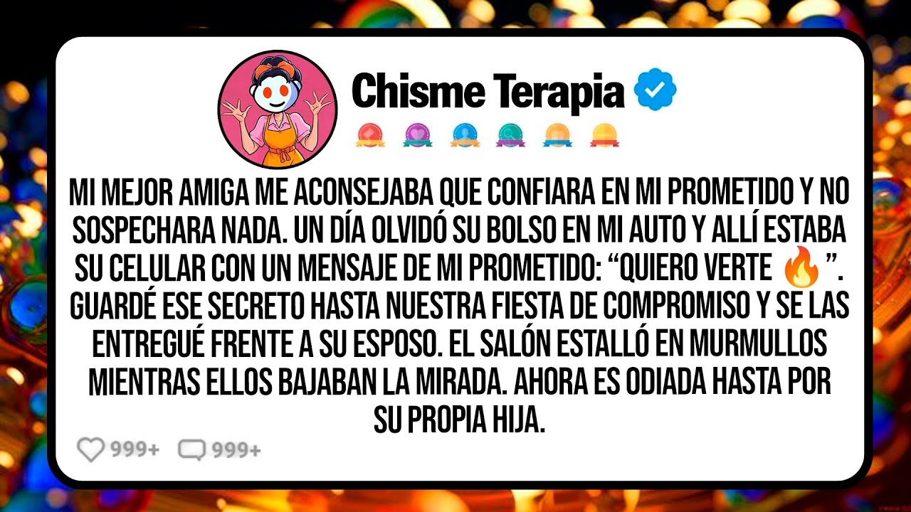 Mi Mejor Amiga Me Aconsejaba Que Confiara En Mi Prometido Y No Sospechara. Un Día Olvidó Su...