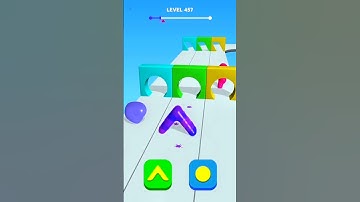 Blob Shifter 3D Level 457 | Brixuplayz #shorts #youtubeshorts #gaming