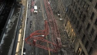 1 Person Killed, Others Injured After Construction Crane Collapses In NYC