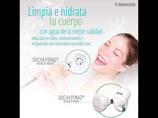 Cómo cambiar los repuestos ducha Nikken? ¿Para qué una ducha con filtro?  www.bienestartotal.co 