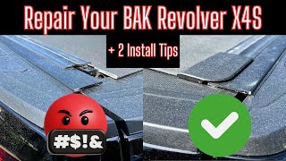 BAK Revolver X4S Repair & Install Tips | Broken Tonneau Cover Fix