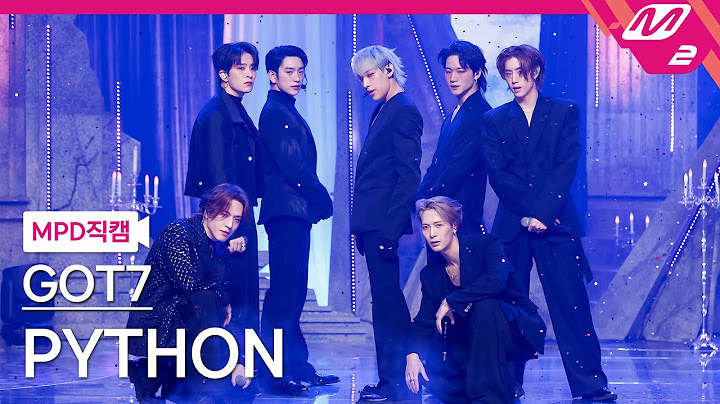 [MPD직캠] 갓세븐 직캠 4K 'PYTHON' (GOT7 FanCam) | @MCOUNTDOWN_2025.1.23