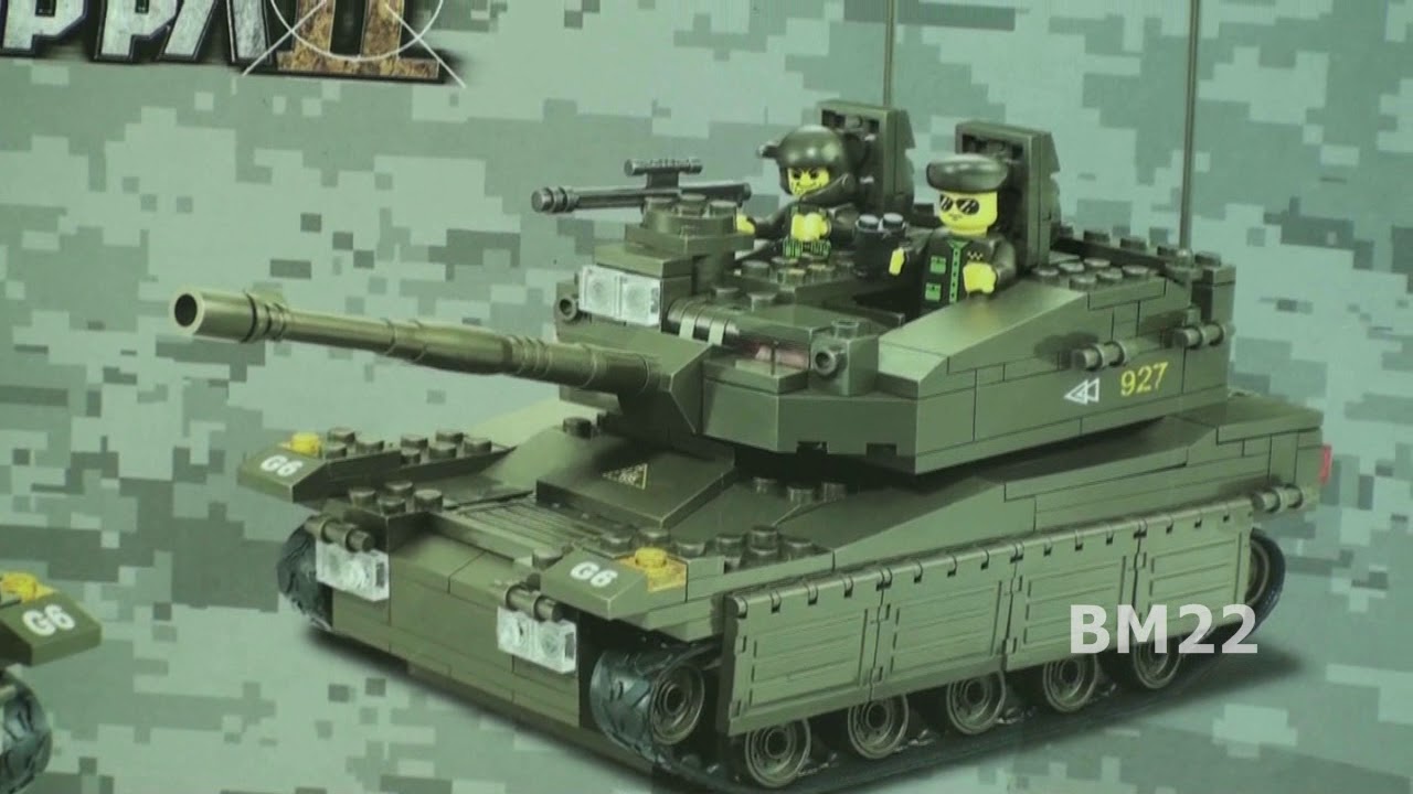 Sluban K1 Tank LEGO Compatible Brick Toy Review YouTube