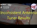 Inconsistent Antenna Tuner Results (#1339)